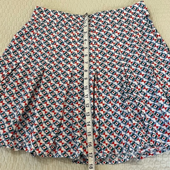 Anthropologie Maeve Pleated‎ Mini Skirt size 2 - Picture 11 of 11